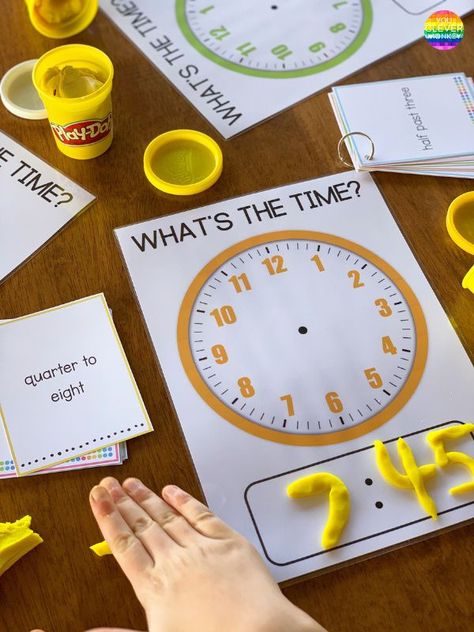 2nd Grade Time Activities, Teaching How To Tell Time, Telling Time Lesson Plan, Telling Time Second Grade, Telling Time To The Half Hour, Telling Time Games 1st Grade, Telling Time To The Quarter Hour, Learning To Tell Time, How To Tell Time