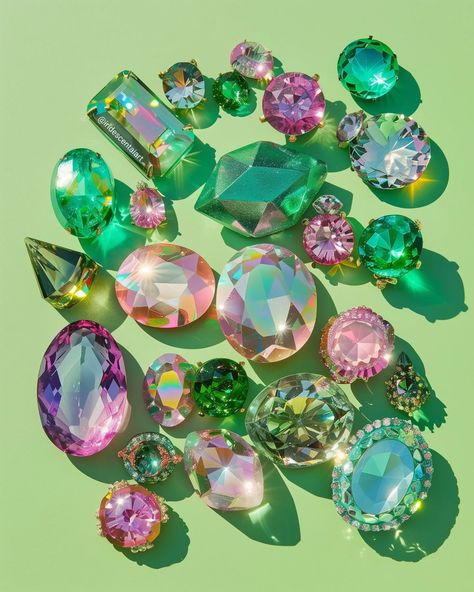 There's just something so aesthetically pleasing about these jewels 💎✨ #Jewels #IridescentJewels #IridescentGems #IridescentJewels #Iridescent #IridescentAIArt #IridescentArt #Gems #Gemstones #Gemstone #Jewel Jewel Aesthetic, Jewels Aesthetic, Mood Boards Fashion, Fairy Stones, Retro Backgrounds, Aesthetic Meditation, Fantasy Place, Still Awake, Gem Collection