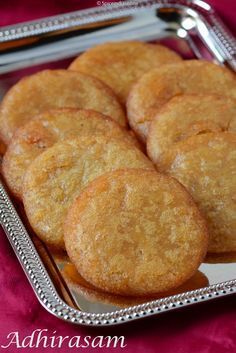 Adhirasam _1 Ariselu Recipe, Potato Snacks Easy, Rice Flour Recipe, Wise Pictures, Festival Sweets, South Indian Sweets, Easy Indian Dessert Recipes, Diwali Sweets Recipe, Snacks Yummy