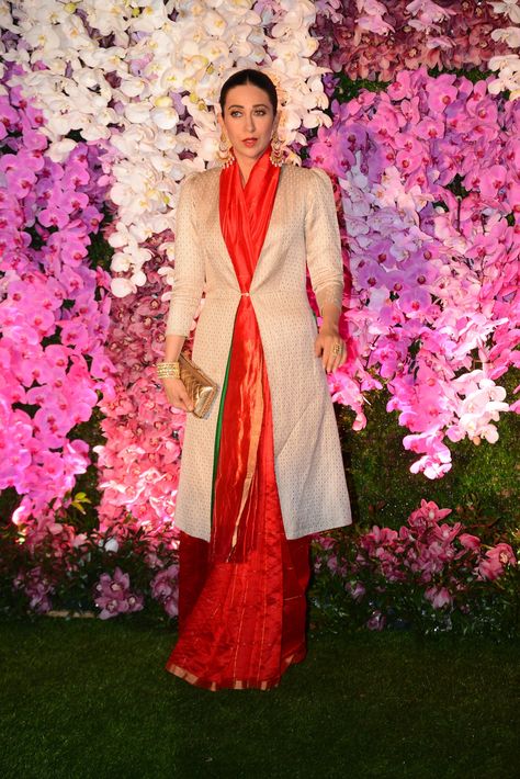 Saree Layout, Saree Types, Shloka Mehta, Saree Outfits, Akash Ambani, Ambani Wedding, Saree Jacket, Sari Blouses, Saree Jacket Designs