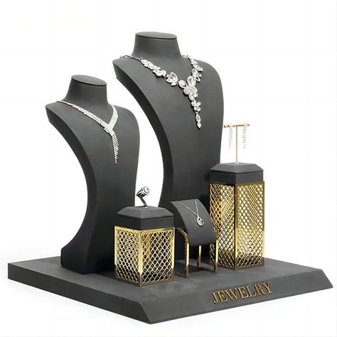 😮Professional customizable window jewelry display stand Please leave me message if you have any questions: Contact: David Whats app / Wechat: 86-15695291283😮 Window Jewelry, Jewelry Sets Gold, Jewelry Display Stand, Metal Display, Jewelry Display Stands, Gold Jewelry Sets, Jewelry Showcases, Professional Jewelry, Whats App