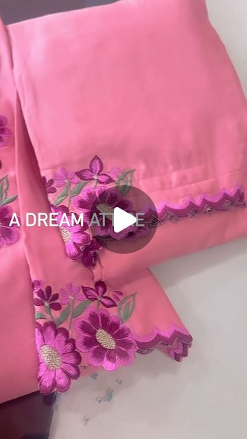 ADA on Instagram: "Pack an order with us 🌸   Machine embroidered suit   #suit #suits #suitsalwar #suitneckdesigns #suitneckdesign #designersuits #trendingsuits #embroidery #machinemebroidery #reshamwork #boutique #adreamattire #summersuits #tyedye #stiching" Boutique Suits Embroidery, Suit Neck Designs, Salwar Pattern, Neck Designs For Suits, Bead Embroidery Tutorial, Summer Suits, Embroidery Suits, Designer Suits, Embroidery Tutorials