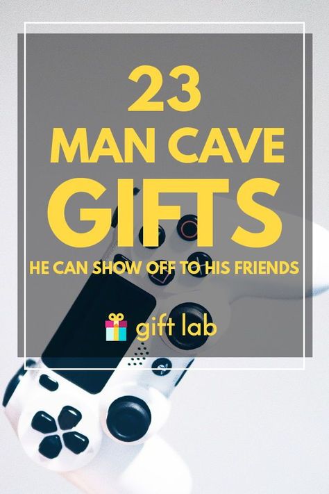 Be the best gift-giver ever and get him the finest addition to his man cave he'd proudly show off to his friends! | best man cave gifts, what to gift for him, gifts for the manly man | #mancavedecorations #formen #coolmancavegifts Man Cave Gift Ideas, Best Gifts For Guys, Guys Friends, Gifts Ideas For Boyfriend, Cave Diy, Football Man Cave, Guy Friend Gifts, Electronic Gifts For Men, Gift Ideas For Your Boyfriend