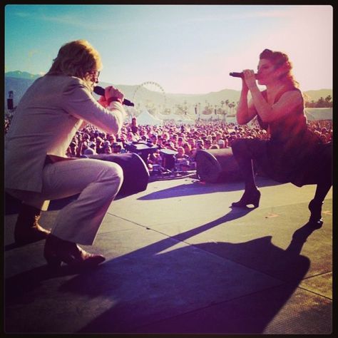 Carina Round and Maynard performing with Puscifer at Coachella :) Carina Round, Tool Band Artwork, Tool Maynard, Maynard James Keenan, Indigo Children, Rage Against The Machine, Music Memories, A Perfect Circle, Gig Posters