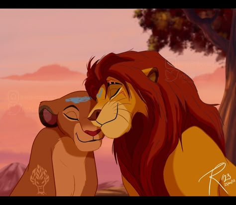 by KingSimba on deviantart Lion King Photos, Kion X Rani, Lion King Oc, Lion King Mufasa, Disney Lion Guard, Disney Beast, Lion King 3, Bear Sketch, King Pictures