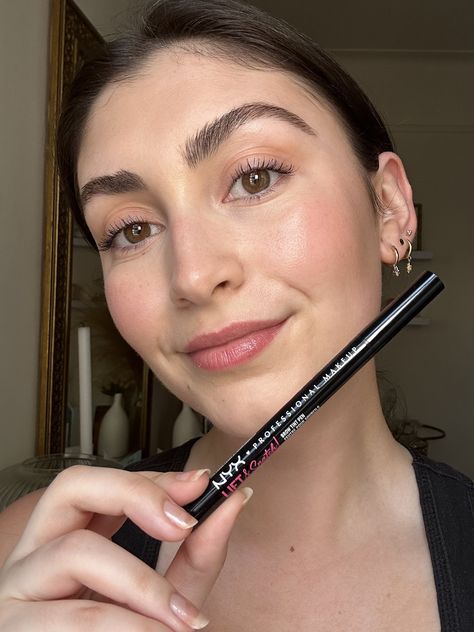 Dark Brows, Daily Makeup Routine, Eyebrow Pen, Brow Pen, Brow Wax, Popsugar Beauty, Brow Tinting, Daily Makeup, Nyx Professional Makeup