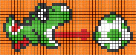 Mario Alpha Pattern, Alpha Patterns Crochet, Dinosaur Game, Geeky Cross Stitch, Crochet Graphs, Dinosaur Games, Graph Crochet, Crochet Granny Square, Alpha Pattern