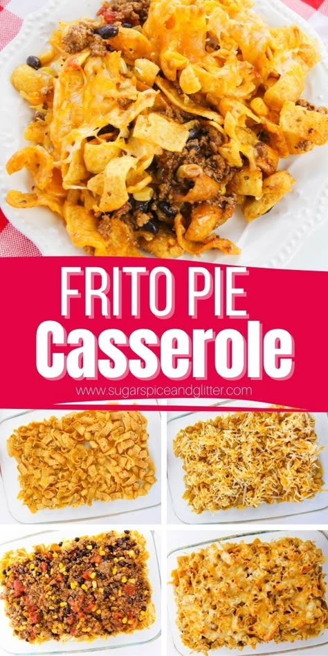 Frito Taco Bake, Penna Pasta, Frito Pie Casserole, Frito Recipe, Frito Pie Recipe, Frito Chili, Frito Chili Pie, Chili Cheese Fritos, Chili Casserole