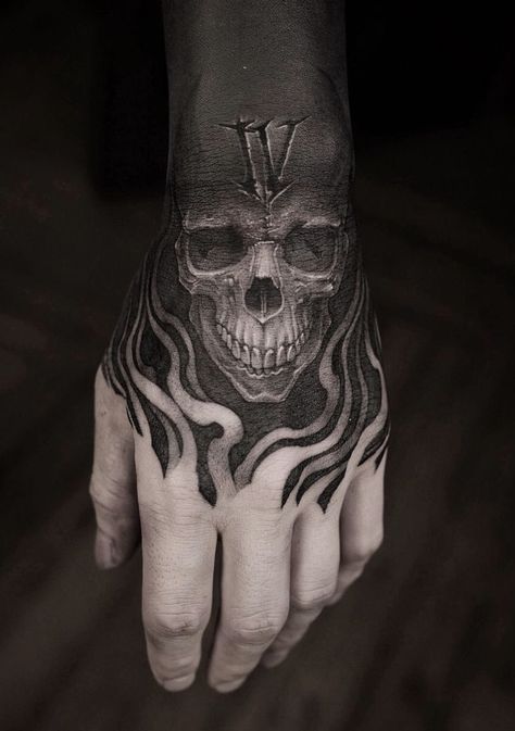 Evil Hand Tattoo, Tattoo Black Grey, Tattoo Hand, Hand Tattoo, Blackwork Tattoo, Blackwork, Hand Tattoos, On Instagram, Instagram