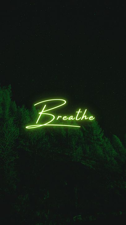 Neon Wallpaper For Pc, Breathe Aesthetic, Home Screen Green, Lock Screen And Home Screen, Breathe Quotes, Phone Lock Screen, Vision 2024, Wallpaper For Pc, Phone Lock