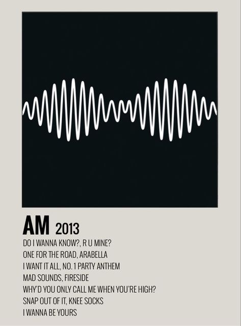 Am Album Poster, Poster Design Music, Am Album, Arctic Monkeys Wallpaper, Music Poster Ideas, Vintage Music Posters, Do I Wanna Know, Music Poster Design, Artic Monkeys