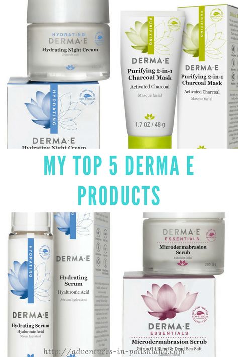 My Top 5 Derma E Products | My Favorite Vegan Skincare Products | Adventures in Polishland