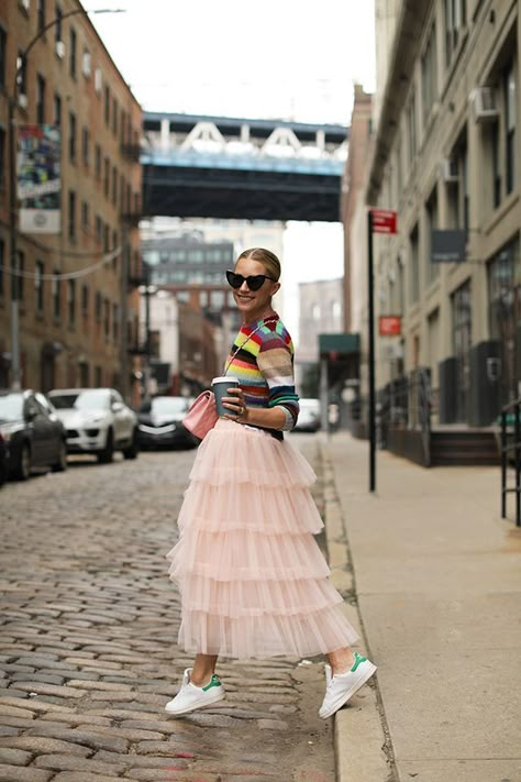 ATLANTIC-PACIFIC COLLECTION // TULLE SKIRTS Pink Tulle Skirt Outfit Winter, Tulle Skirt And Sneakers, Womens Pink Outfits, Skirt With Sneakers Winter, Tulle Skirt With Sneakers, Maxi Tulle Skirt Outfit, Tulle Maxi Skirt Outfit, Tule Skirt Outfit, Pink Skirt Outfit Ideas