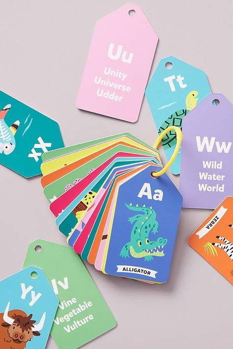 Kids Card Game, Cute Flashcards Ideas, Flashcards Design, Flashcard Design, Kids Card Games, Toy Business, Toys Illustration, Abc Flash Cards, Kids Packaging