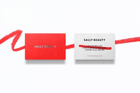 Sally Beauty — The Dieline - Branding & Packaging Design Designed by Anagrama Cosmetics Branding, Graphic Communication, Beauty Branding, Sally Beauty Supply, Business Cards Design, Silver Color Scheme, Collateral Design, Identity Branding, Beautiful Branding