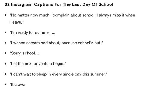 Last Day Of College Captions Instagram, Last Day Captions, Captions For Last Day Of School, Caption For Last Day Of School, School Ending Captions, End Of School Captions For Instagram, Last Day Of School Captions Instagram, End Of School Insta Captions, Last Day Of School Captions