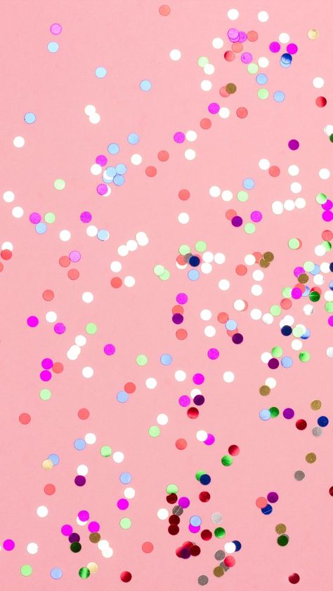 100 Pretty Pink Wallpapers For Phone - The XO Factor Confetti Wallpaper Aesthetic, Confetti Phone Wallpaper, Party Phone Wallpaper, Just Pink Wallpaper, Birthday Phone Wallpaper Backgrounds, Iphone Wallpaper Birthday, Iphone Birthday Wallpaper, Cute Happy Wallpapers Aesthetic, January Screensavers Iphone