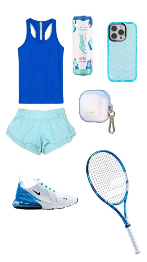 Wish I was in Tennis Tennis Essentials, Preppy Tennis Outfit, Cute School Fits, Tennis Lifestyle, Country Western Outfits, Fits Inspiration, Fitness Wear Outfits, Preppy Shoes, Preppy Summer Outfits