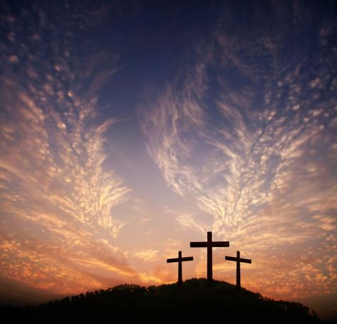 3 crosses on a hill Three Crosses, Angel Clouds, Cross Pictures, Cross Wallpaper, Crucifixion Of Jesus, Miracle Prayer, Easter Pictures, Jesus Wallpaper, Christian Pictures