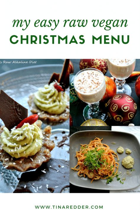 Raw Food Christmas Recipes, Raw Vegan Holiday Recipes, Raw Vegan Dinners, Vegan Winter Recipes, Christmas Soup, Vegan Christmas Dinner, Food Magic, Raw Vegan Diet, Vegan Holiday Recipes