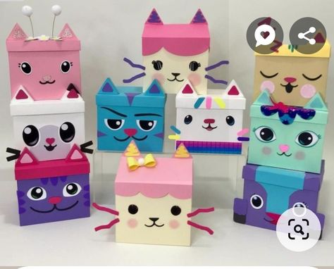 Sprinkles Birthday Party, Sprinkle Party, Valentine Day Boxes, Cat Birthday Party, Doll House Crafts, Valentine Box, 6th Birthday Parties, Cat Party, Cat Birthday