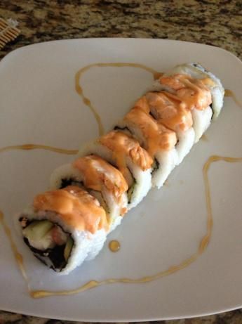 Baked Salmon Roll With A Sweet Ponzu Sauce Recipe - Food.com - 358632 Baked Salmon Roll Sushi, Baked Salmon Roll, Baked Salmon Sushi, Ponzu Sauce Recipe, Salmon Rolls, Nori Sushi, Ponzu Sauce, Salmon Roll, Salmon Sushi