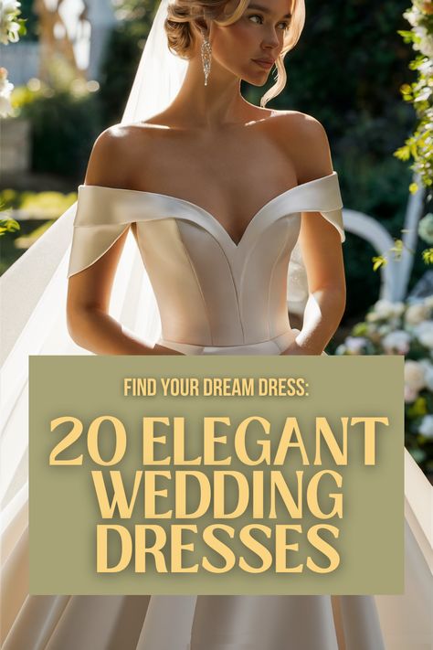 Elegant Bridal Dress Designs to Transform Your Wedding Timeless Bridal Dress, Wedding Dresses For Short Petite Women, Minimalist Wedding Ball Gown, Exquisite Wedding Gowns, Short Wedding Dresses 2023, Transform Wedding Dress, High End Wedding Dresses, Wedding Dresses For Big Arms, Wedding Dress 2025 Bride