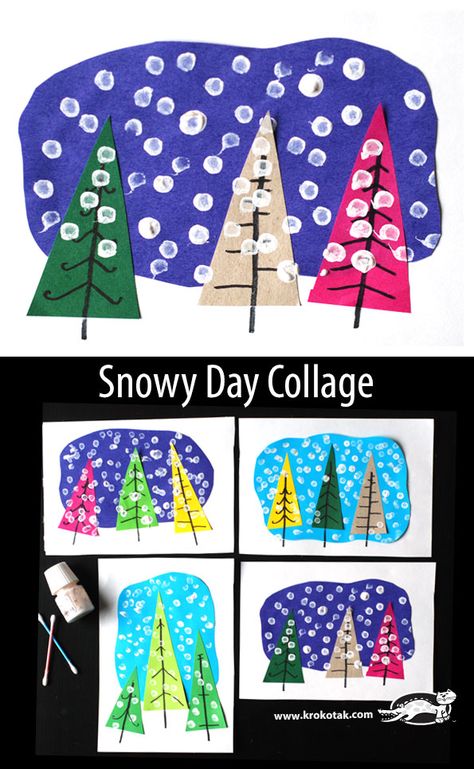 children activities, more than 2000 coloring pages Winter Crafts Preschool, Winter Art Lesson, January Crafts, Winter Art Projects, Winter Preschool, Winter Crafts For Kids, Kindergarten Art, Art Activities For Kids, Classroom Crafts