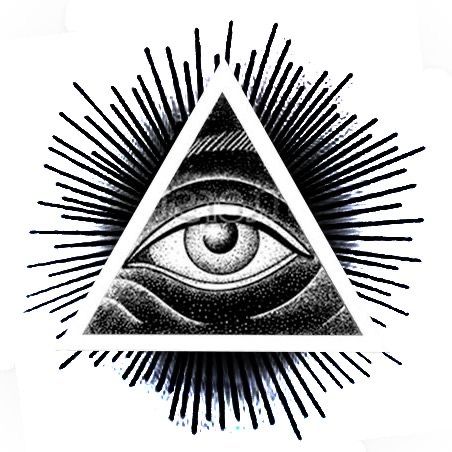 Iluminati Eye Tattoo, All Seeing Eye Tattoo Design, Third Eye Tattoo, Tattoo Homme, Third Eye Tattoos, All Seeing Eye Tattoo, The All Seeing Eye, Elements Tattoo, Eye Illustration