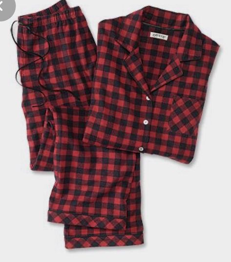 Pajamas Aesthetic, Flannel Pjs, Sleep Clothes, Flannel Pajamas, Christmas Pajamas, Hijab Fashion, Women's Plaid Shirt, Pajamas, Festival