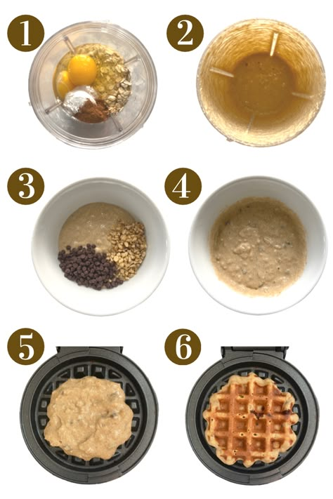 Banana Oat Waffles - Feeding Tiny Bellies Mini Dash Banana Waffles, Banana Oats Waffles, Blw Banana Waffles, Banana Oatmeal Waffles Healthy, Waffle Banana Recipe, Mini Waffle Maker Recipes Blw, Oat Waffles Recipe, Oats Waffle Recipe Healthy, Banana Oat Waffles Healthy