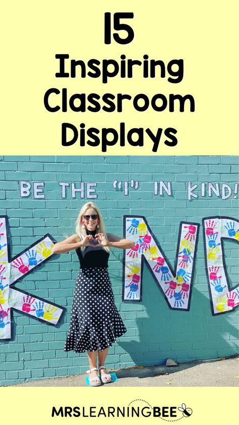 Be The I In Kind Mural, Teacher Bulletin Board Ideas, Behavior Bulletin Boards, Themed Bulletin Boards, Space Bulletin Boards, Kindergarten Classroom Themes, Creative Bulletin Boards, Kindness Bulletin Board, Kindergarten Bulletin Boards