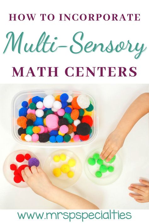 Multisensory Math, Sensory Classroom, Elementary Special Education Activities, Multisensory Activities, Life Skills Curriculum, Self Contained Classroom, Special Education Activities, Kindness Activities, Special Education Elementary