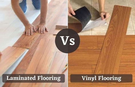 Laminate Vs Vinyl Flooring: Difference, Pros & Cons Vinyl Hardwood Flooring, Vinyl Wood Flooring, Vinyl Sheet Flooring, Waterproof Laminate Flooring, Flooring Laminate, Best Laminate, Sheet Vinyl Flooring, Vinyl Laminate Flooring, Luxury Vinyl Plank Flooring