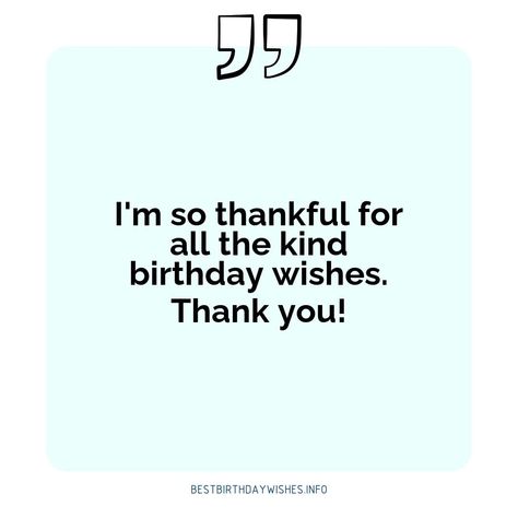 It's always a nice feeling to receive thoughtful birthday wishes from friends and family which express how much they care about us. It's even better w... | # #BirthdayWishes Check more at https://www.ehindijokes.com/emotional-thank-you-messages-for-birthday-wishes/ Birthday Wishes From Friends, Thoughtful Birthday Wishes, Thank You For Birthday Wishes, Wishes For Friends, Thank You Messages, Birthday Messages, Expressing Gratitude, Friends And Family, Birthday Wishes