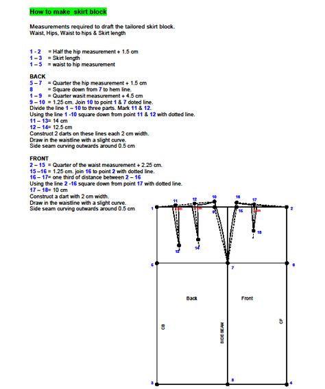 Skirt Block Pattern Drafting, Basic Skirt Block Pattern, Basic Skirt Pattern Drafting, Skirt Block Pattern, Diy Corsets, Dress Shirt Sewing Pattern, Make Skirt, Skirts Patterns, Dress Designs For Stitching