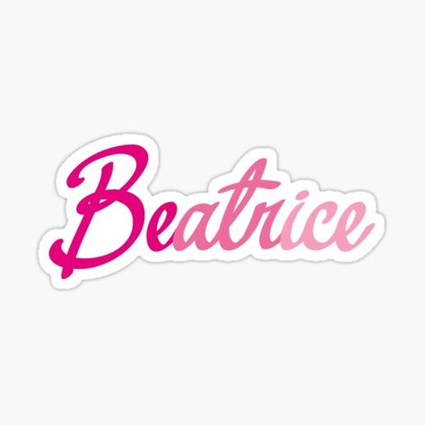 beatrice name - Google Search Beatrice Name, Cavaliers Logo, Love You More Than, Cleveland Cavaliers Logo, Letter Logo, Love You More, Sport Team Logos, Sports Team, Team Logo