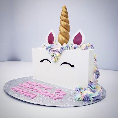 Unicorn Cake Half Birthday, Cake Half Birthday, Half Birthday Cake, Half Cake, Half Birthday Baby, Half Birthday Cakes, 12th Birthday Cake, Twins Cake, Simple Cake Designs