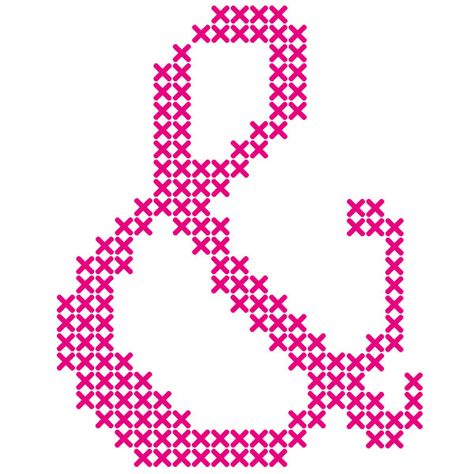 Ampersand Cross Stitch Pattern, Cross Stitching, Cross Stitch Pattern, Peace Symbol, Stitch Pattern, Ramen, Cross Stitch Patterns, Stitch Patterns, Cross Stitch