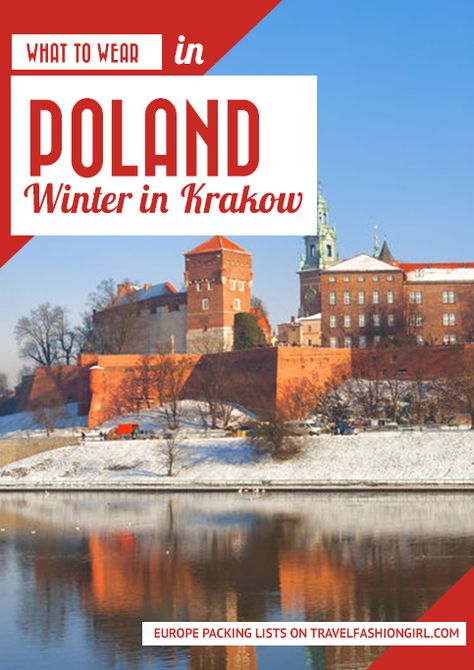 Headed to Krakow in Winter? Find out exactly what you'll need to bring and what to wear in Poland on @travlfashngirl ! | travelfashiongirl.com Krakow Winter Outfit, Poland Winter Outfit, Krakow Outfit Winter, Poland Outfits Winter, Poland Clothes, Krakow Outfits, Poland Travel Guide, Krakow Poland Christmas, Krakow Poland Winter