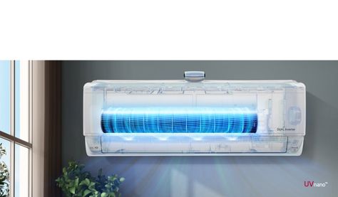 LG 2.0 HP, Dual Inverter Compressor, 70% Energy Saving, Fast Cooling, 4 Way Swing, Auto Clean, Air Purifier Deluxe with UVNano | LG Philippines Lg Electronics, Air Conditioners, Video Wall, Energy Consumption, Technology Gadgets, Low Energy, Clean Air, Car Cleaning, Uv Led