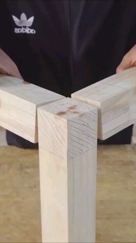 Wood Working Champs | Follow 👉 @woodworkchamps for woodwork contents Follow 👉 @woodworkchamps for woodwork contents Follow 👉 @woodworkchamps for woodwork... | Instagram Carpentry And Joinery, Desain Pantry, Unique Woodworking, Wood Joints, Diy Wooden Projects, Woodworking Joints, Carpentry Diy, Woodworking Ideas Table, Beginner Woodworking Projects