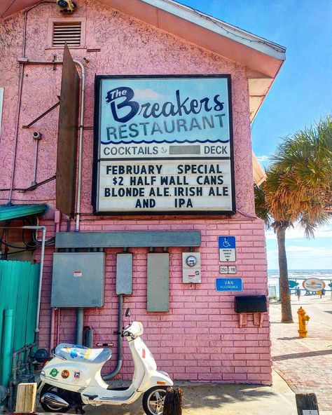 New Smyrna Beach Florida Restaurants, New Symerna Beach Florida, New Symerna Beach, Beach Vacation Spots, New Smyrna Beach Florida, Holy Matrimony, Beach Restaurant, Places In Florida, Florida Restaurants