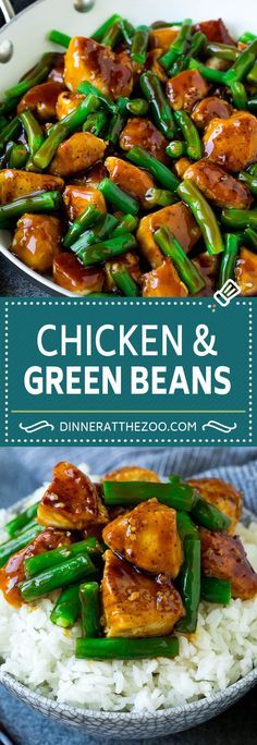 Chicken And Green Bean, Seafood Quiche, Green Bean Stir Fry, Bean Stir Fry, Chicken And Green Beans, Stir Fry Chicken, Chicken Marbella, Chicken Green Beans, Green Beans Recipe