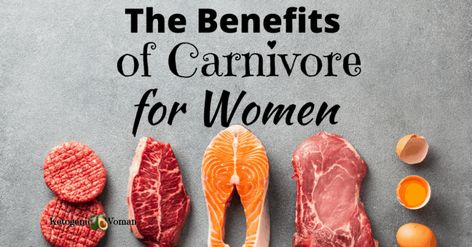 The Benefits of the Carnivore Diet for Women - Ketogenic Woman Carnivore Ideas, Ketogenic Woman, Lion Diet, Caveman Diet Recipes, Zero Carb Diet, Keto Carnivore, The Carnivore Diet, Diet Results, Caveman Diet