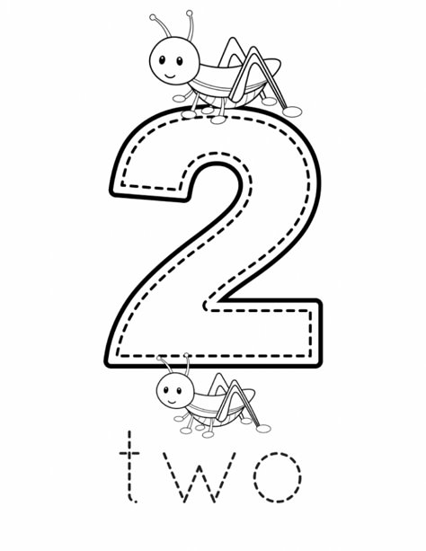 Number 2 Preschool Activities, Numbers Preschool Printables, Number Printables, Preschool Number Worksheets, Free Preschool Printables, Tracing Worksheets Preschool, Preschool Math Worksheets, Numbers Preschool, Kids Math Worksheets