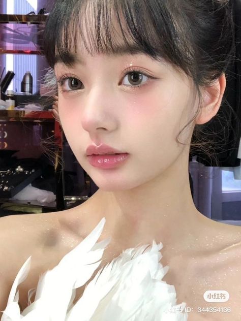 Asian Fishing Makeup Example, Eyeliner Trends, Asian Makeup Looks, Korean Makeup Look, Soft Makeup Looks, Korean Eye Makeup, Ulzzang Makeup, Japanese Makeup, Ethereal Makeup