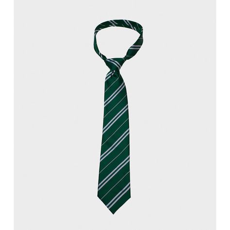 Platform 9 3/4 ($23) ❤ liked on Polyvore featuring accessories, harry potter, tie, slytherin and green Slytherin Closet, Slytherin Tie, Slytherin Accessories, Hogwarts Bag, Slytherin Decor, Slytherin Princess, Slytherin Uniform, Slytherin Green, Slytherin Costume