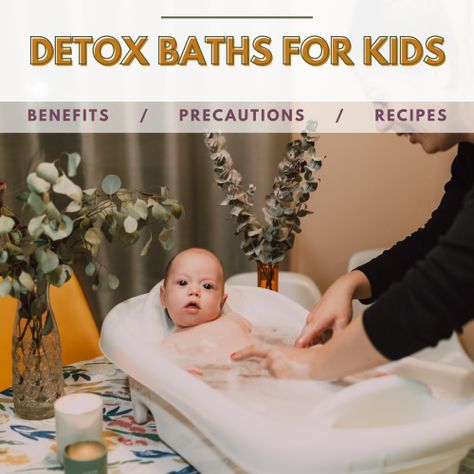 Heavy Metal Detox Bath for Kids & Toddlers: Recipe & Guide - Love and Homemaking Detox Heavy Metals Kids Bath, Detox Bath For Sickness Kids, Heavy Metal Detox Bath For Toddler, Toddler Detox Bath, Metal Detox Kids, Heavy Metal Detoxification Bath, Heavy Metal Detox For Kids, Baby Detox Bath, Detox Bath Kids