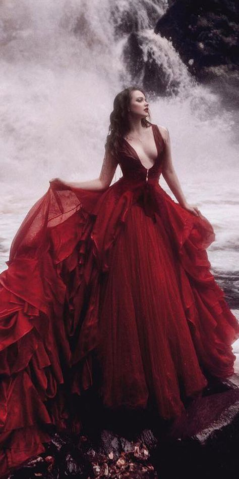 Dark Romance: 18 Gothic Wedding Dresses ★ See more: https://weddingdressesguide.com/gothic-wedding-dresses/ #bridalgown #weddingdress